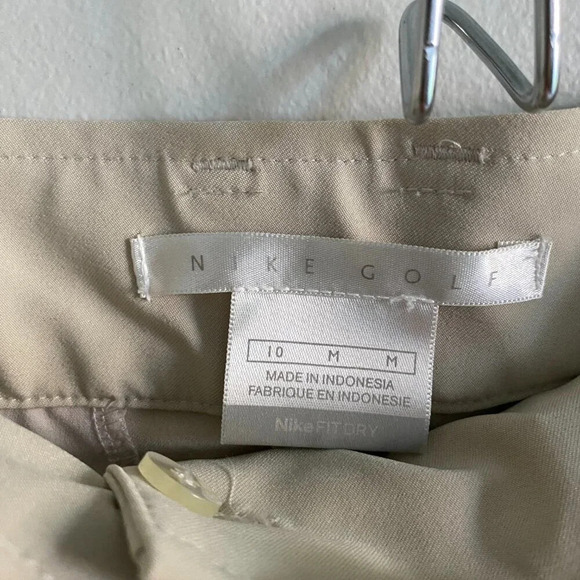 Nike Beige Fit Dry Straight Leg Golf Pants 31”  Size 10/M - Picture 8 of 12